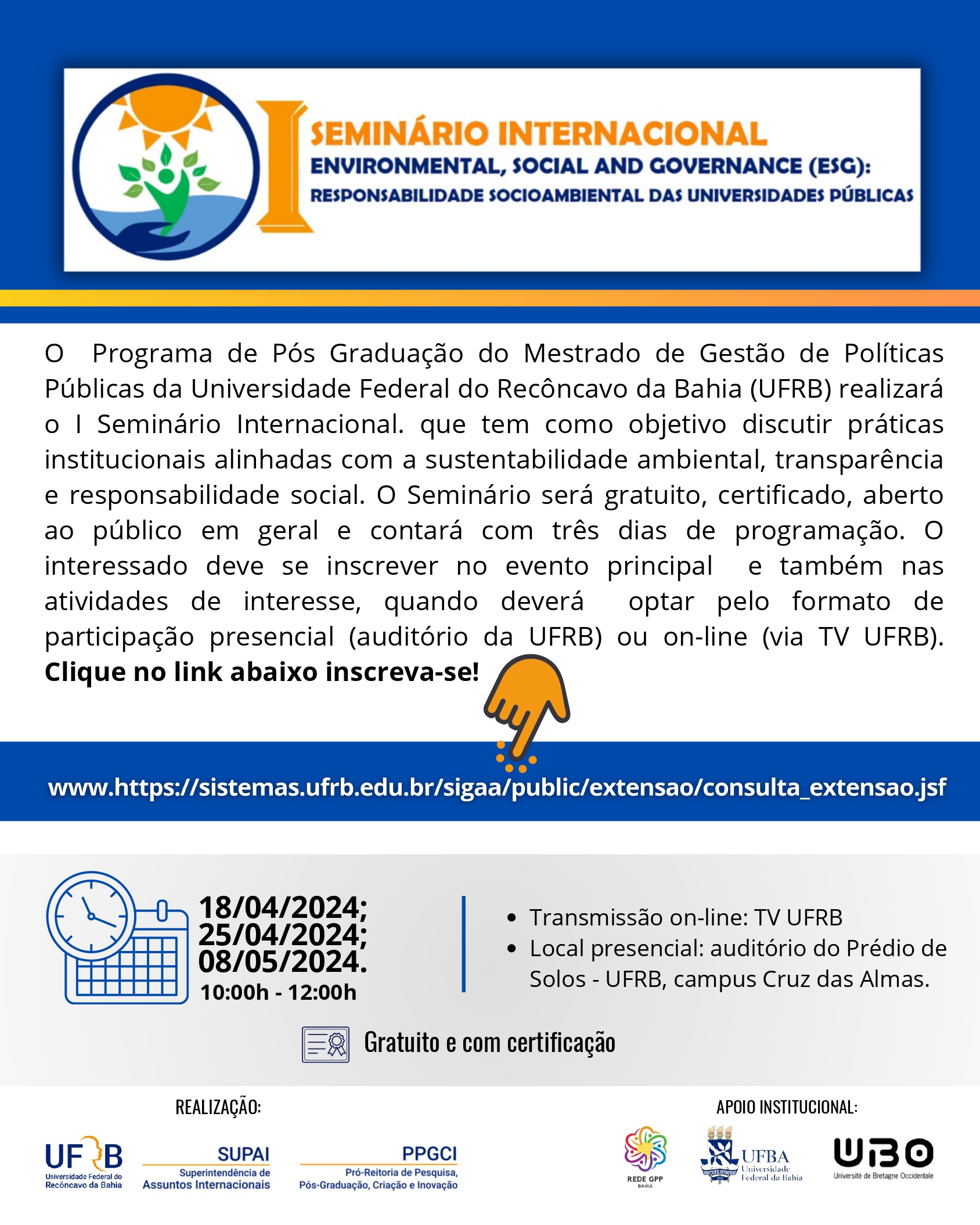 I Seminário Internacional ESG Informes digital page 0001