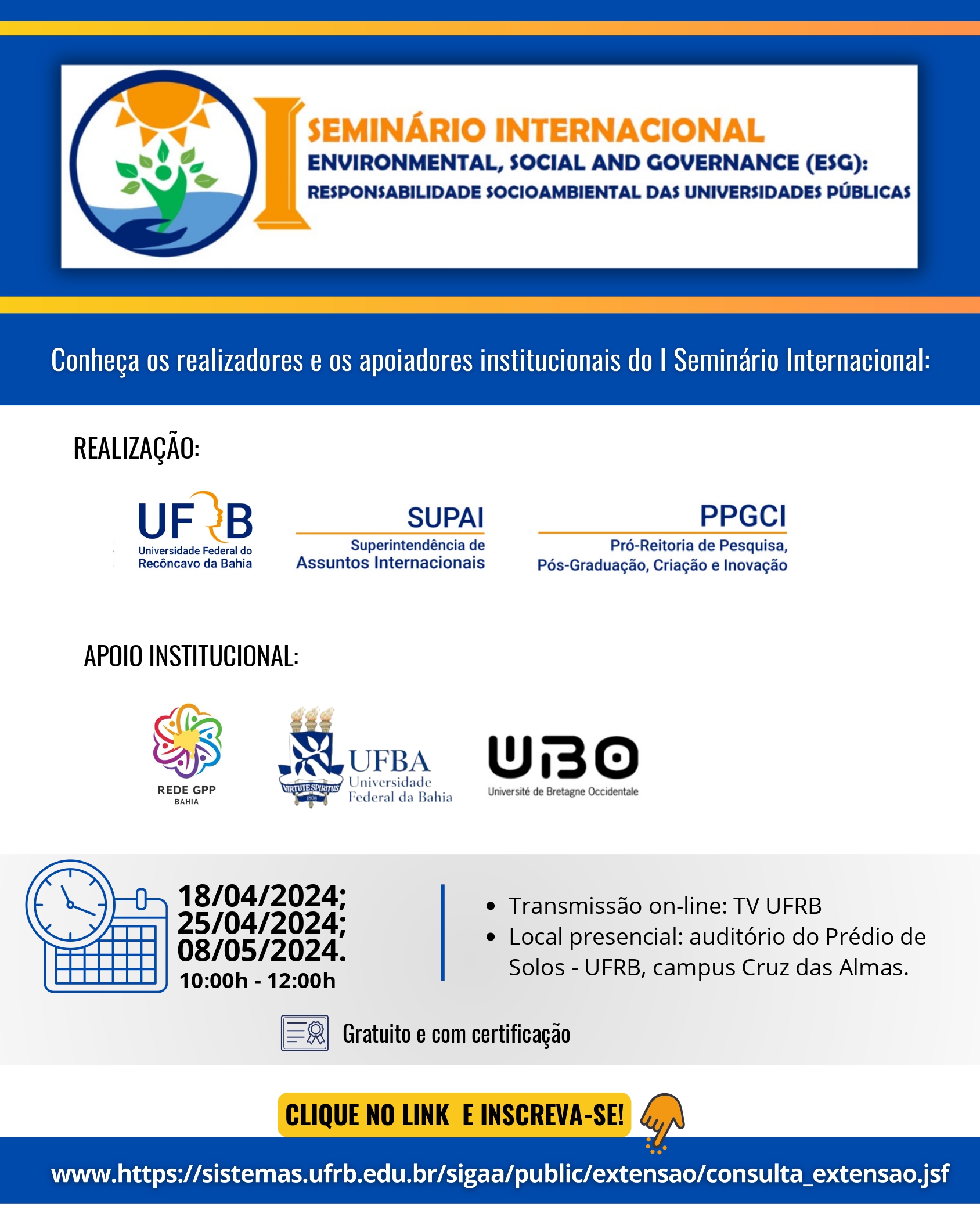 I Seminário Internacional ESG Informes digital page 0009