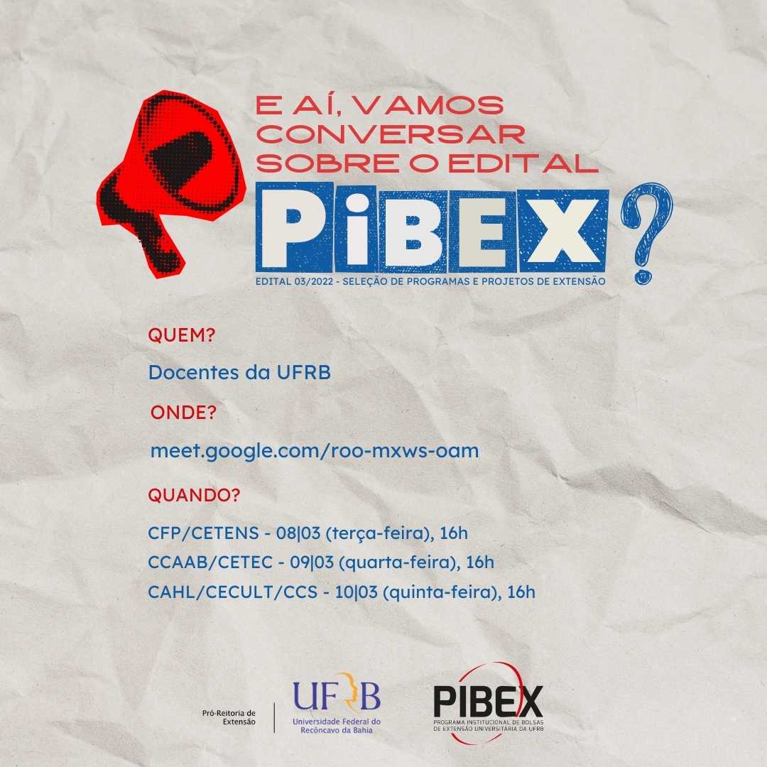 feed edital pibex