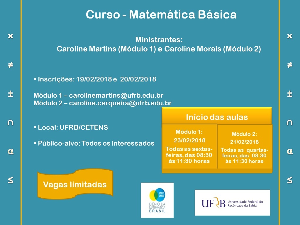 Curso de Matematica Basica