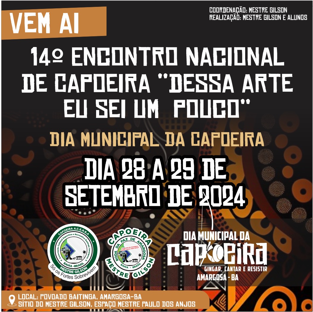 14º Encontro Nacional de Capoeira 