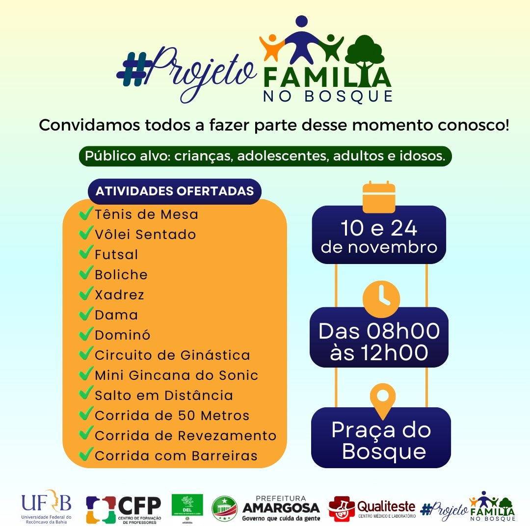 Projeto Família no Bosque