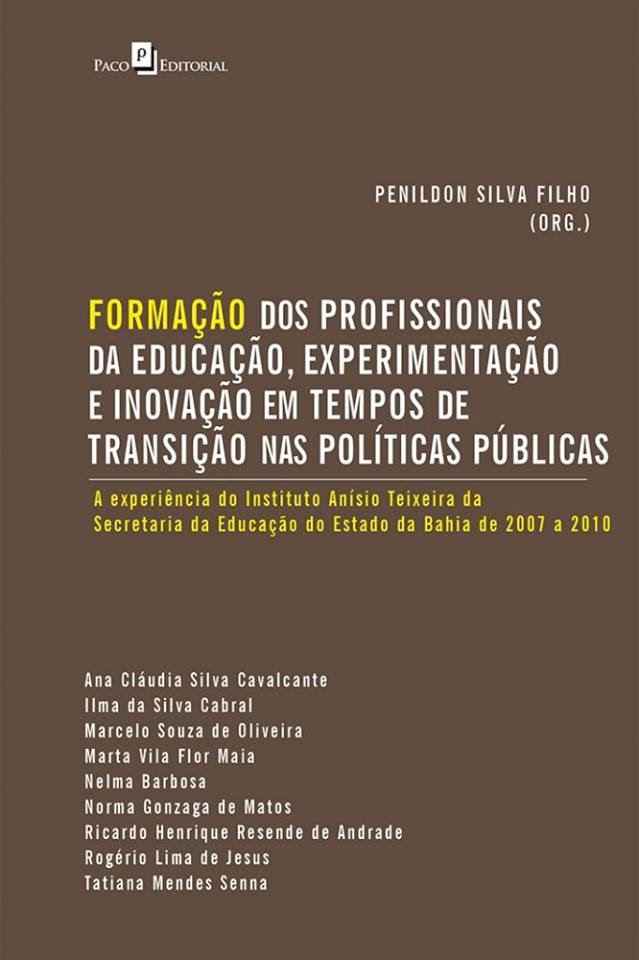 Capítulo de livro Prof. Ricardo Andrade 2018 Anísio Teixeira