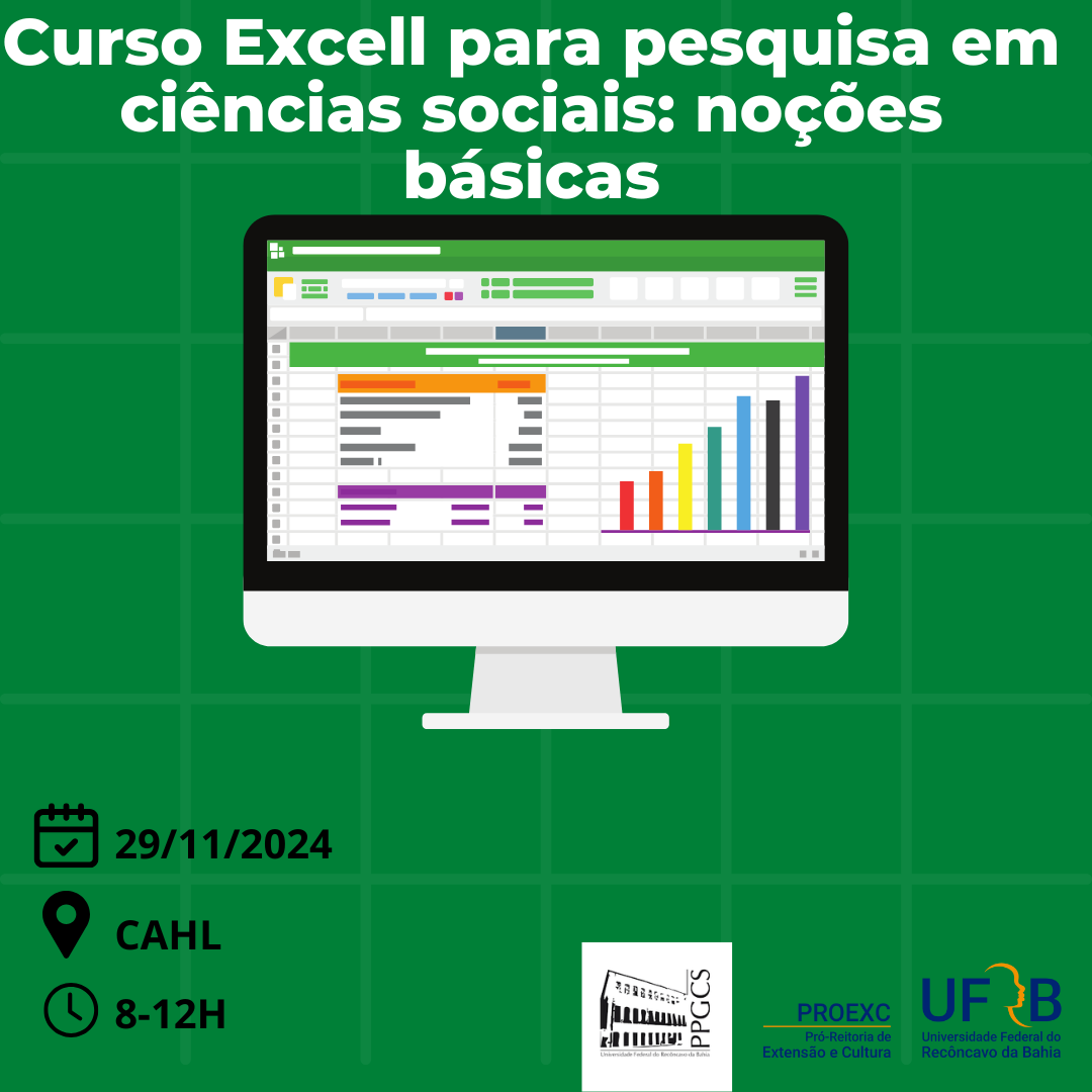 CursoExcell para pesquisa em ciências sociais