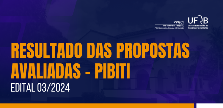 PPGCI Universidade Federal do Recôncavo da Bahia