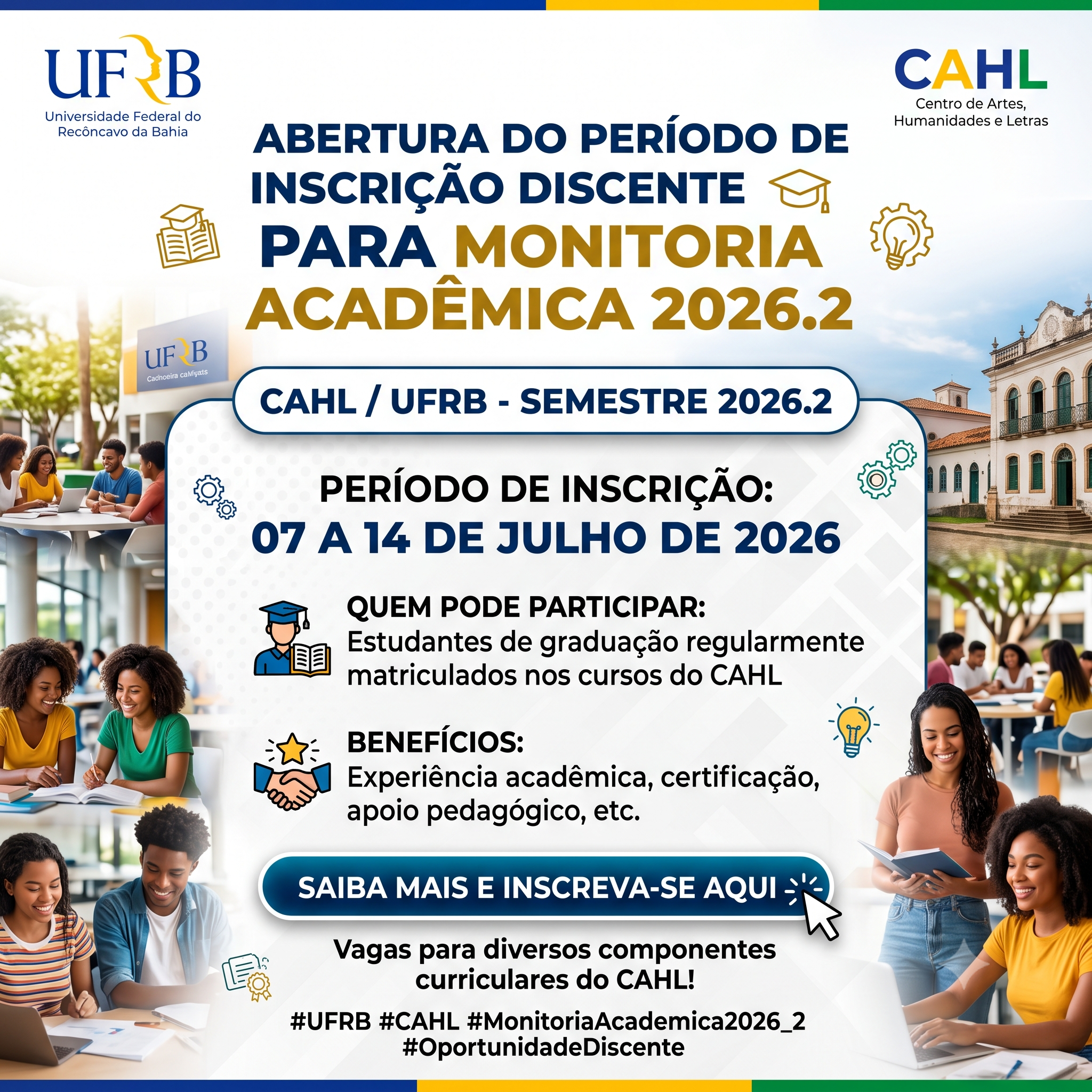 Inscrição discente 2026.2