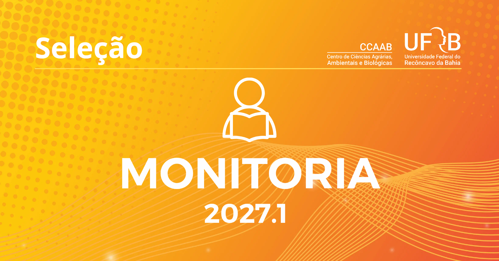Edital de Monitoria 2027.1 - Inscrições abertas