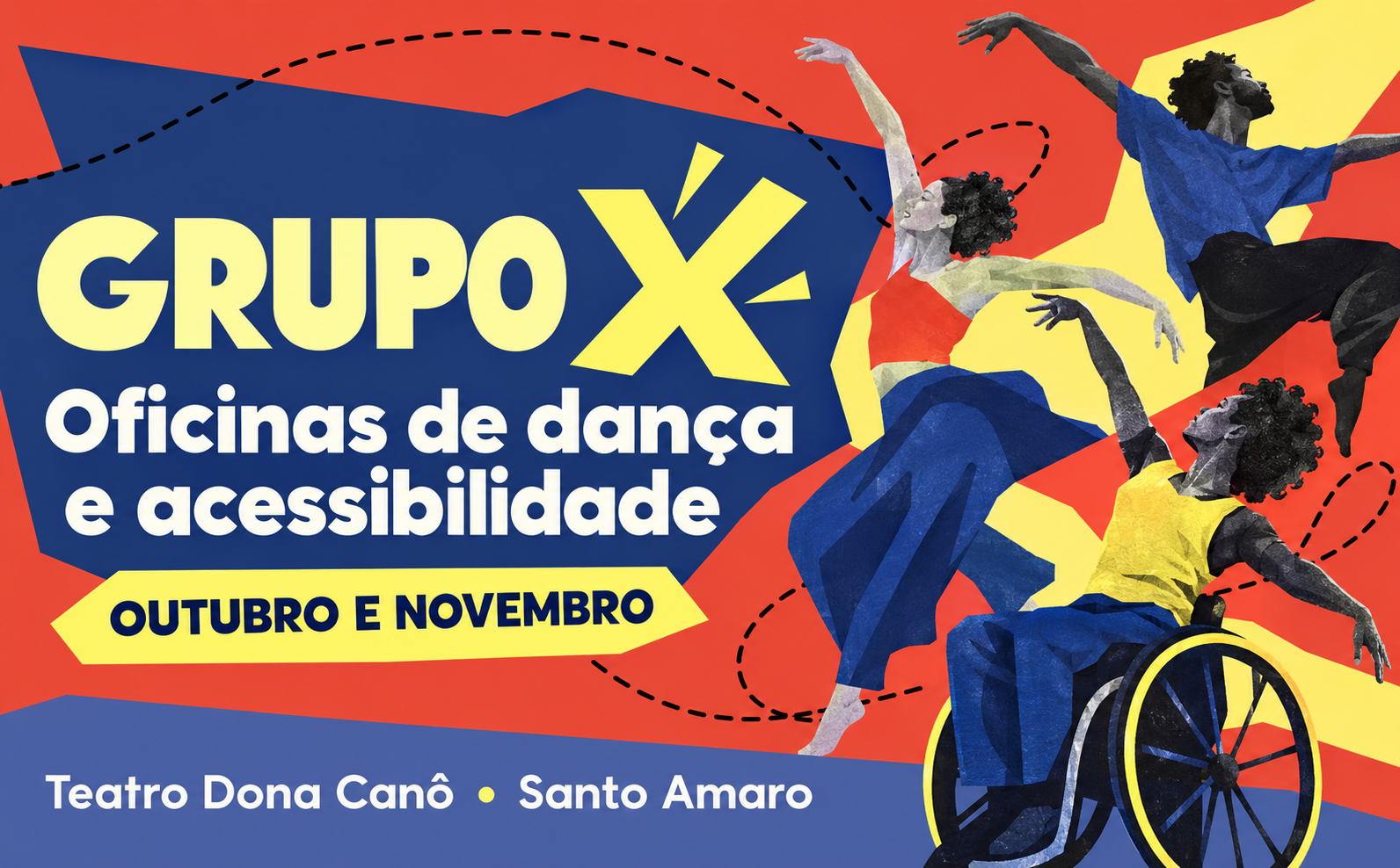 Grupo X promove oficinas gratuitas de dança e acessibilidade no Teatro Dona Canô até novembro