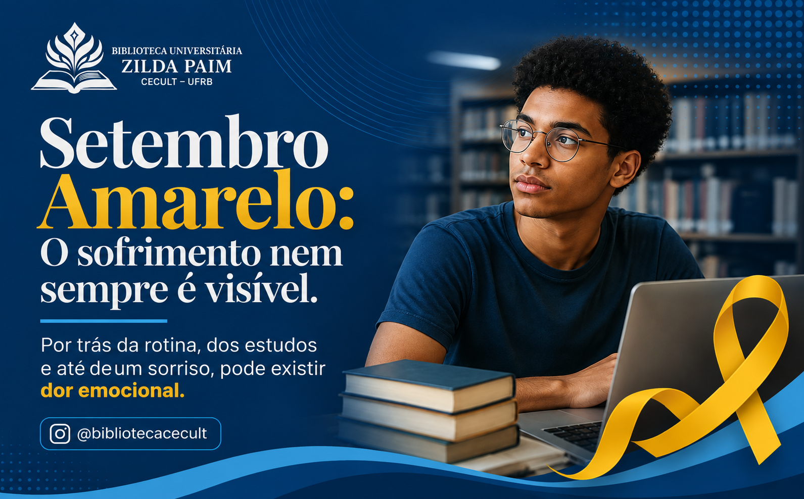 Setembro Amarelo: o sofrimento nem sempre é visível