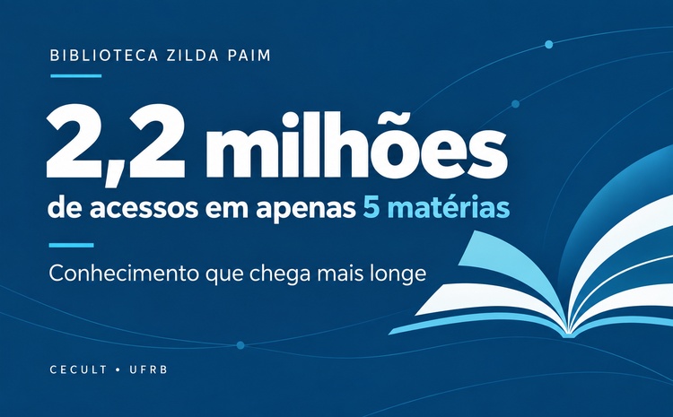 Cinco matérias da Biblioteca Zilda Paim ultrapassam 2,2 milhões de acessos e alcançam instituições de todo o país