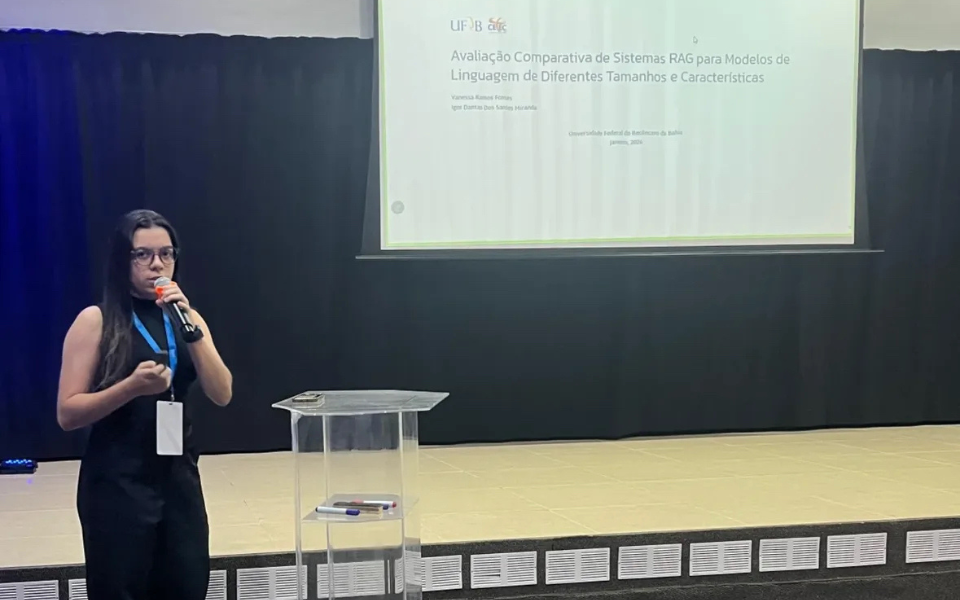 Reconhecimento Acadêmico: Discente do CETEC é premiada no XIX EAMC