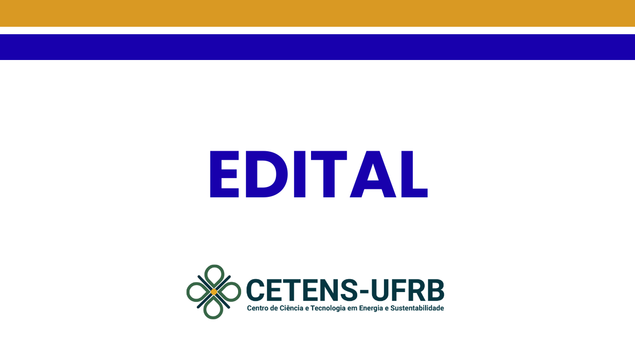 Edital FAPEX e UFRB nº 04/2026 para seleção de bolsistas de estágio ensino médio 