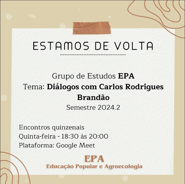 Grupo de Estudos em Educação Popular e Agroecologia (EPA)