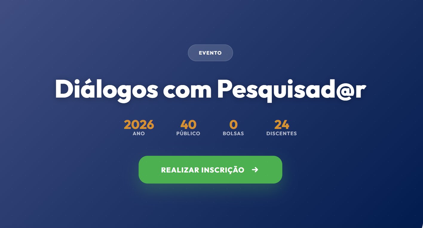 Diálogo com @ Pesquisador(a)