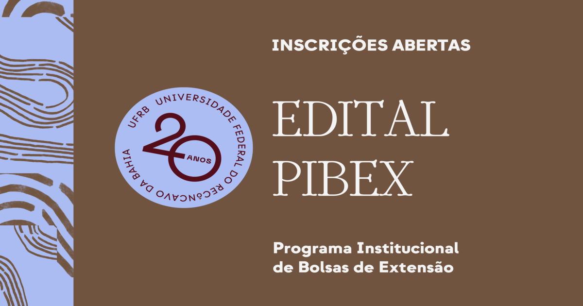  Inscrições até 13/04