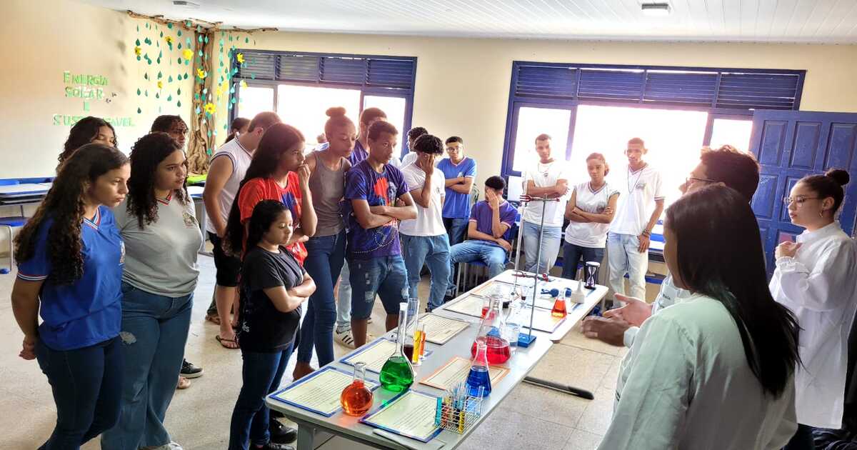 CFP na Estrada visita o Colégio Estadual de Tempo Integral Professora Helena Souza Bispo em Brejões/BA.