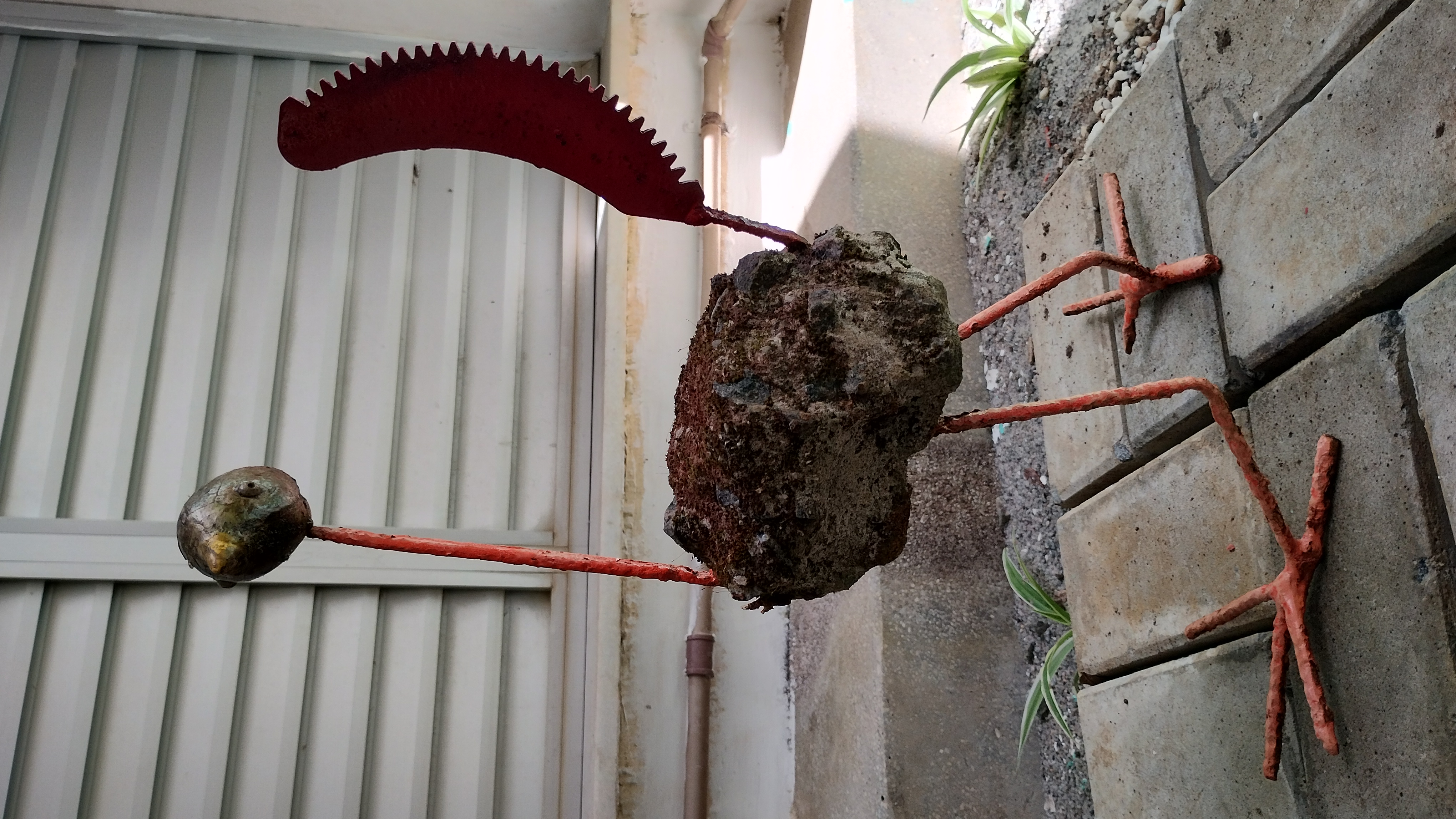 Escultura Avestruz