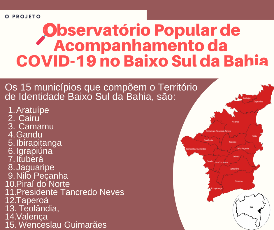 Observatório Popular de Acompanhamento do COVID-19 no Baixo Sul da Bahia