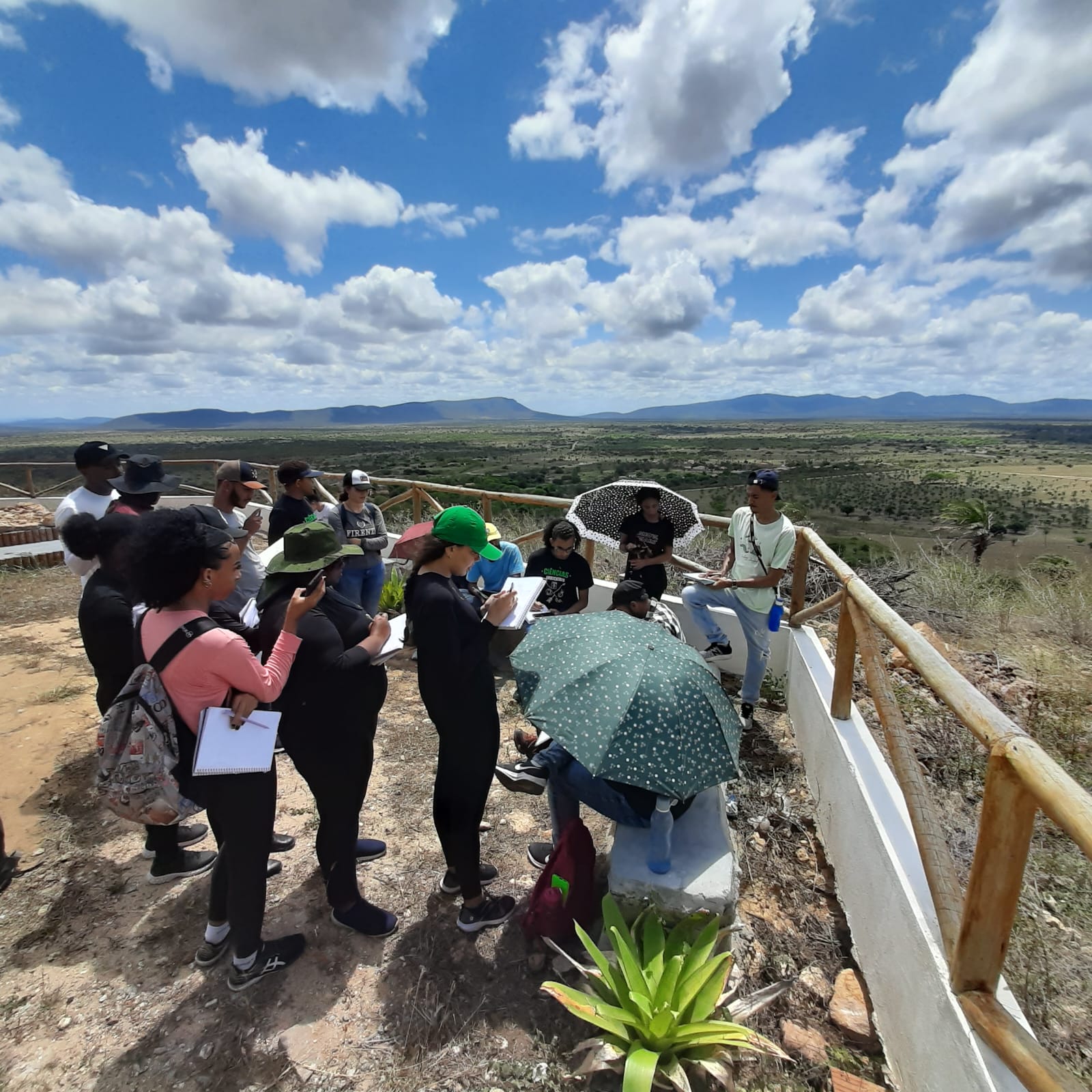 Fotos de atividades de Campo