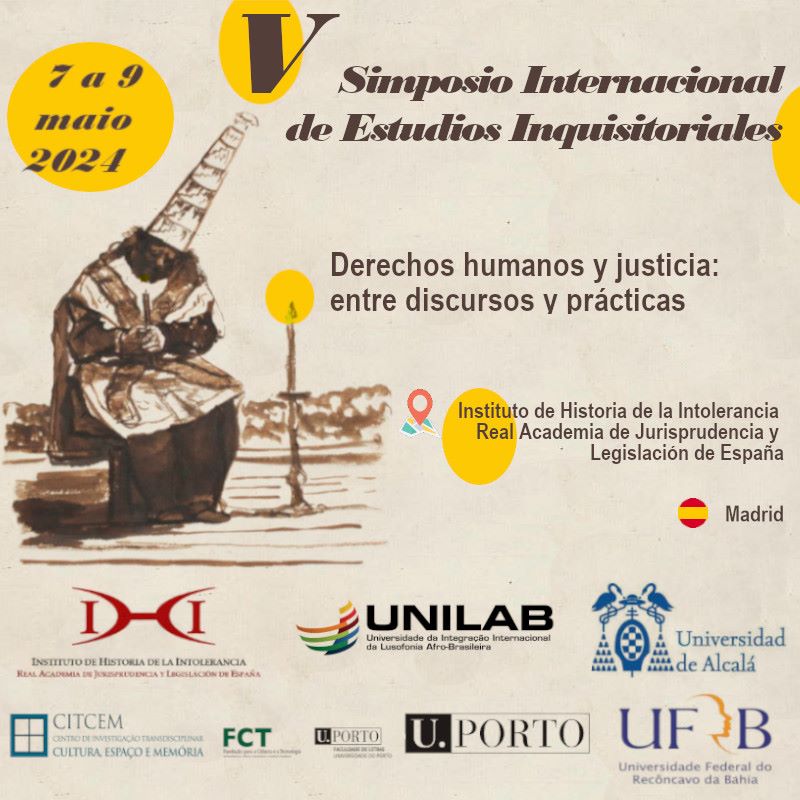 V Simposio Internacional de Estudios Inquisitoriales: derechos humanos y justicia, entre discursos y prácticas
