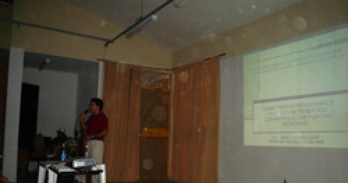 Professores da UFRB ministram palestras na Escola Agrotécnica Federal de Santa Inês