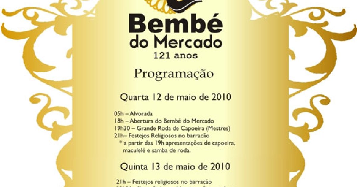 Bembé do Mercado em Santo Amaro