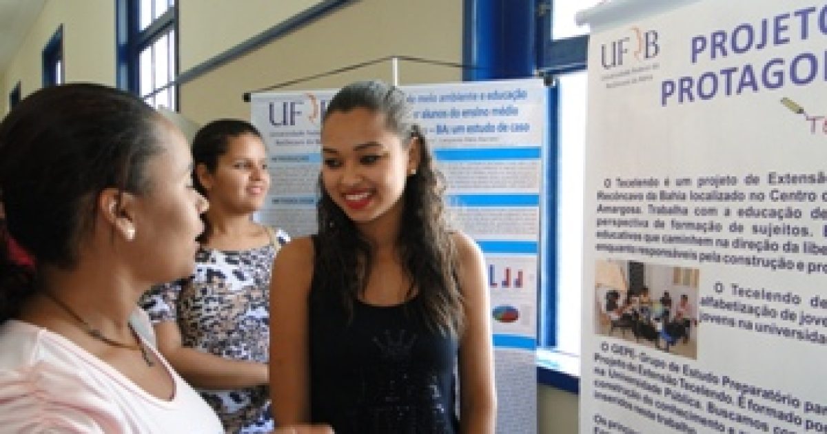I Ciclo de apresentação de PIBEX e PROEXT reúne bolsistas de extensão da UFRB