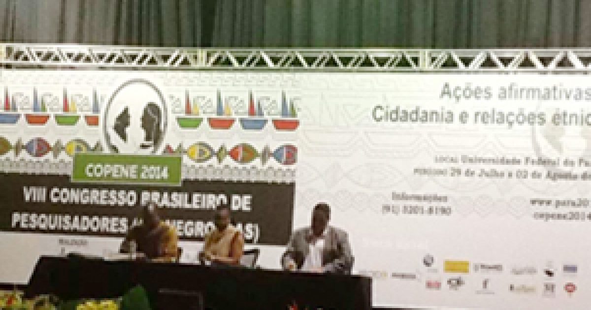 UFRB participa do VIII Congresso Brasileiro de Pesquisadores Negros