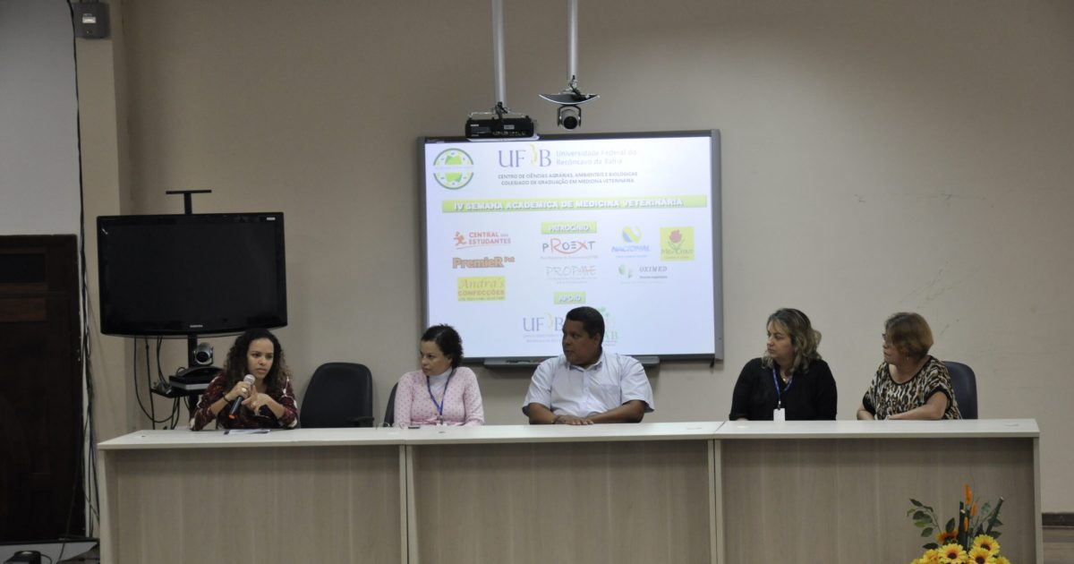 Tem início IV Semana Acadêmica de Medicina Veterinária da UFRB