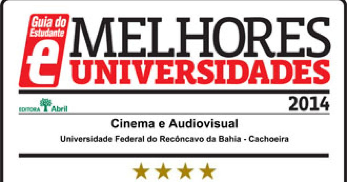 UFRB tem 11 cursos estrelados pelo Guia do Estudante 2015