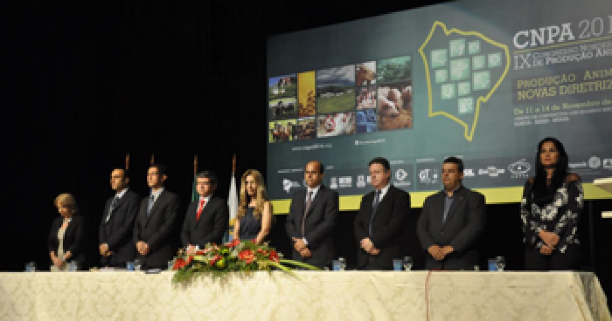 SNPA e UFRB promovem IX Congresso Nordestino de Produção Animal