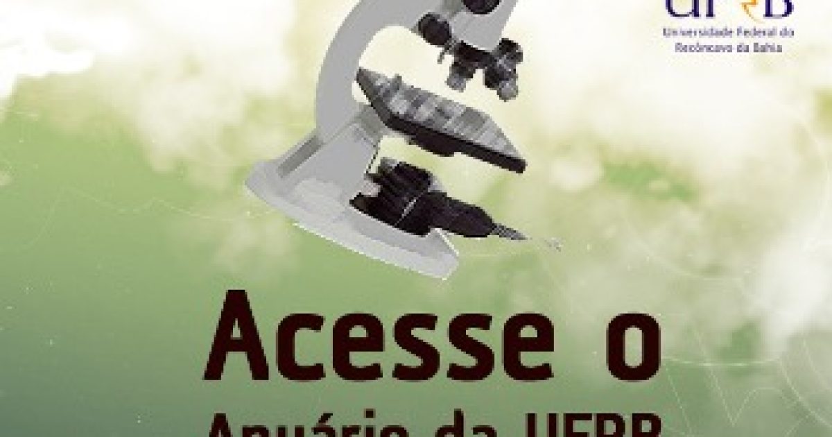 Anuário de Pesquisa da UFRB apresenta números da instituição