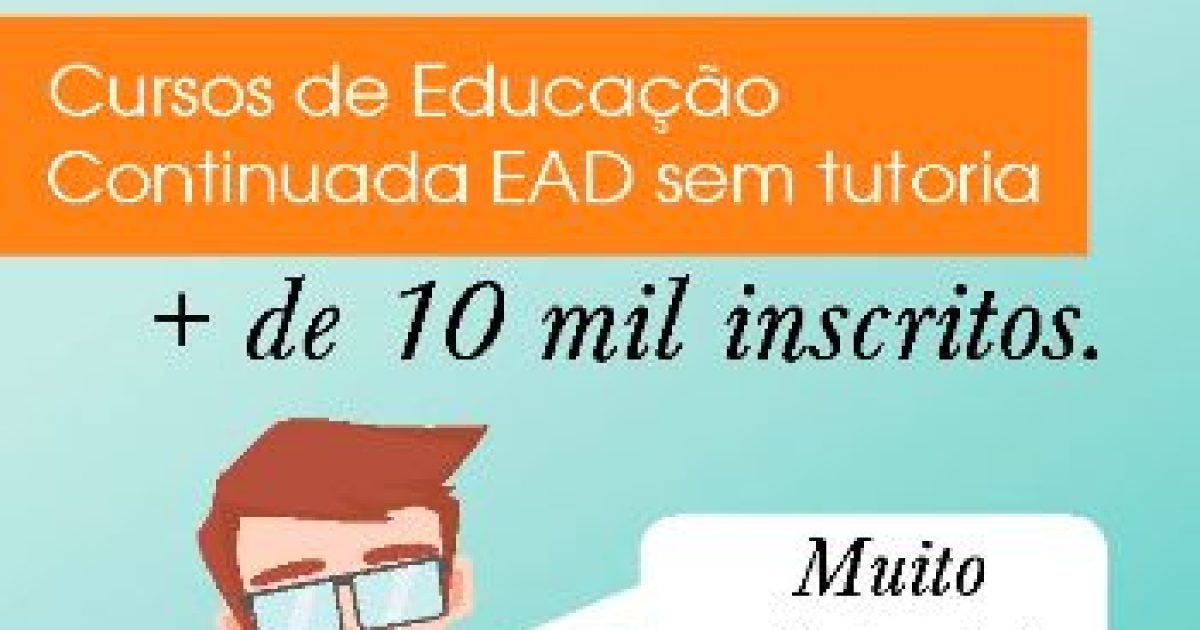 Cursos de Educação Continuada sem tutoria da UFRB têm mais de 10 mil inscritos