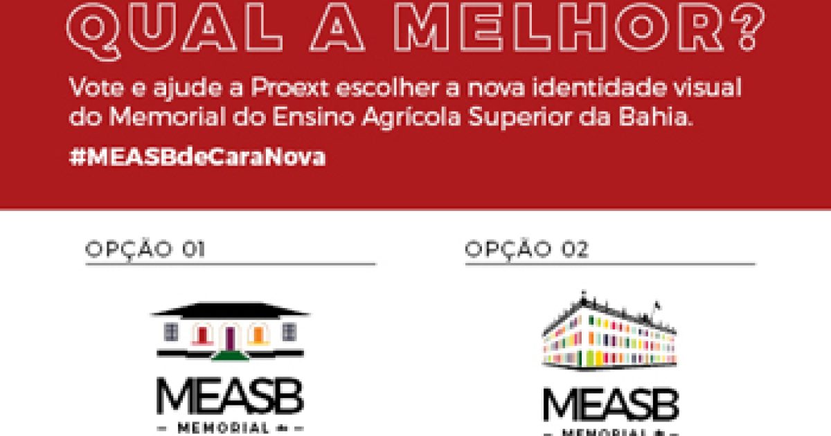 Proext divulga enquete para escolha da nova marca do Measb