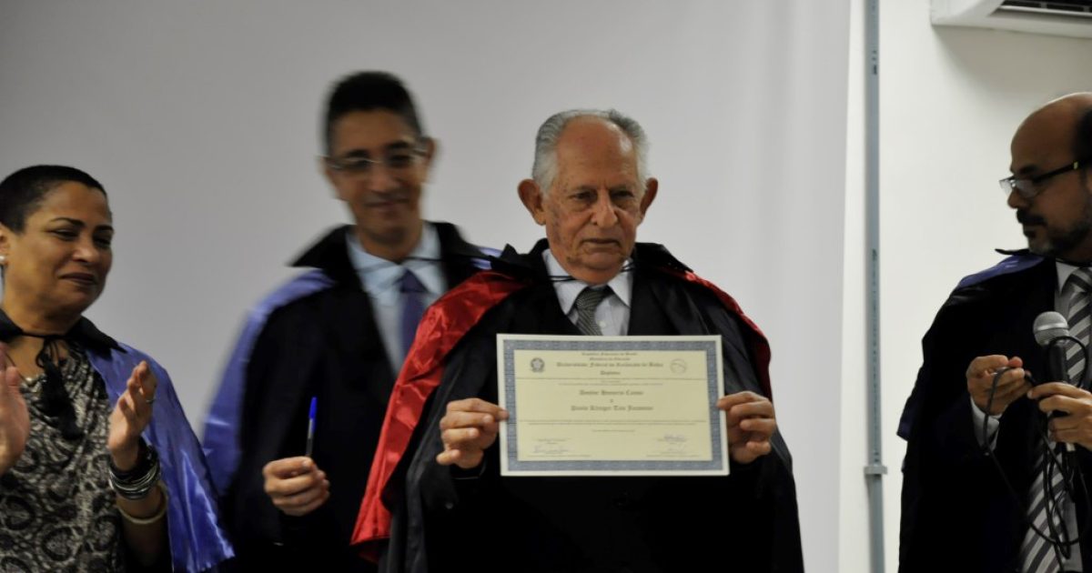 UFRB concede título de Doutor Honoris Causa ao pedólogo Paulo Klinger