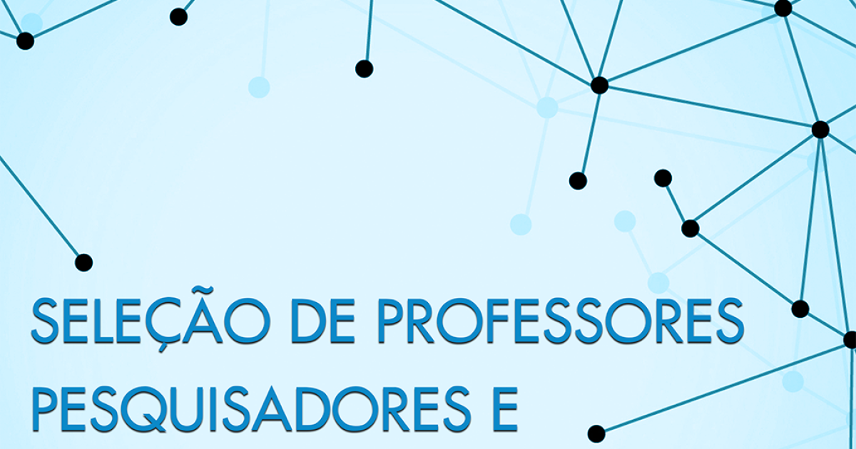 SEAD divulga edital para seleção de professores pesquisadores e conteudistas