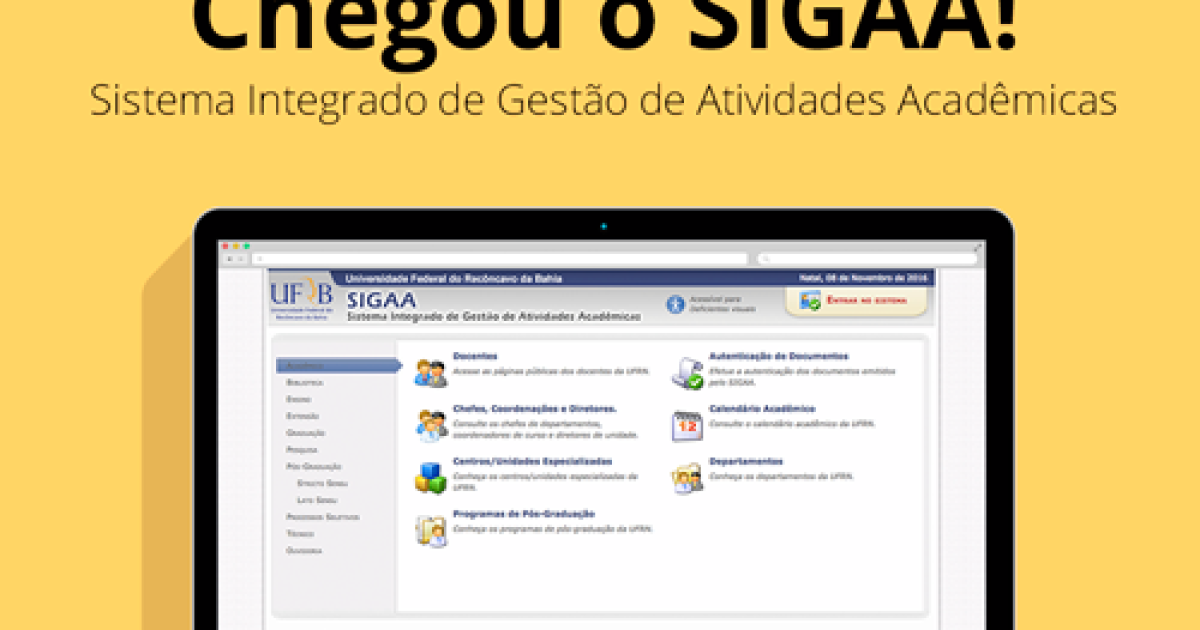 UFRB implanta Sistema Institucional Integrado de Gestão Acadêmica