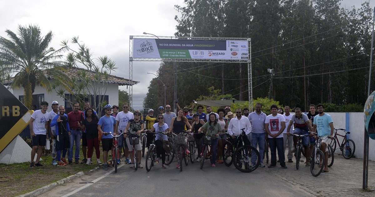 UFRB promove evento #vaidebike2017 no dia Mundial da Água