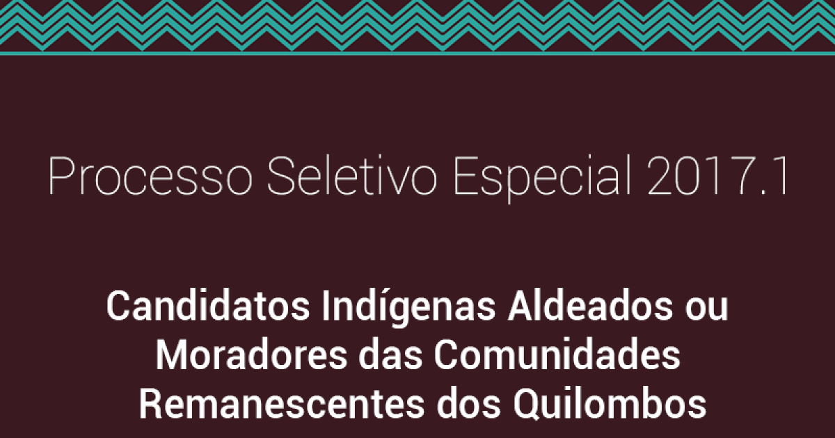 UFRB divulga processo seletivo para candidatos indígenas e moradores dos quilombos