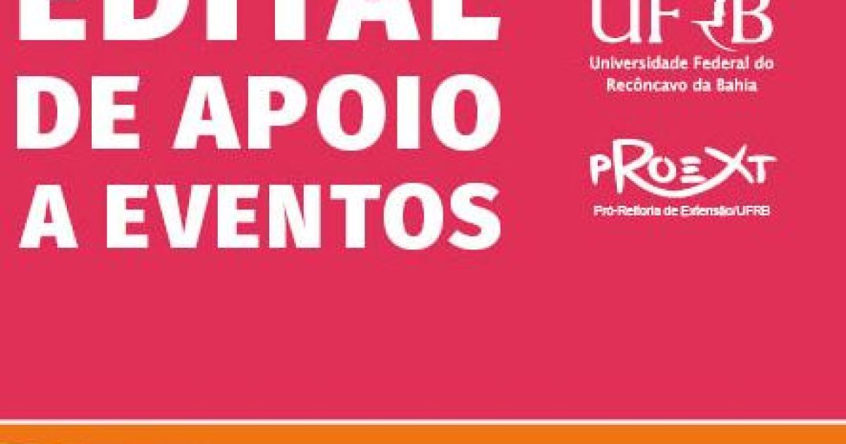 PROEXT lança edital de Apoio a Realização de Eventos Acadêmicos