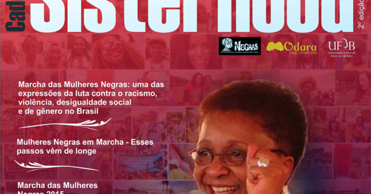 Grupo NEGRAS da UFRB lança a segunda edição do Caderno Sisterhood