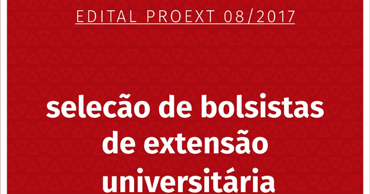 UFRB lança edital para seleção de bolsistas de Extensão Universitária