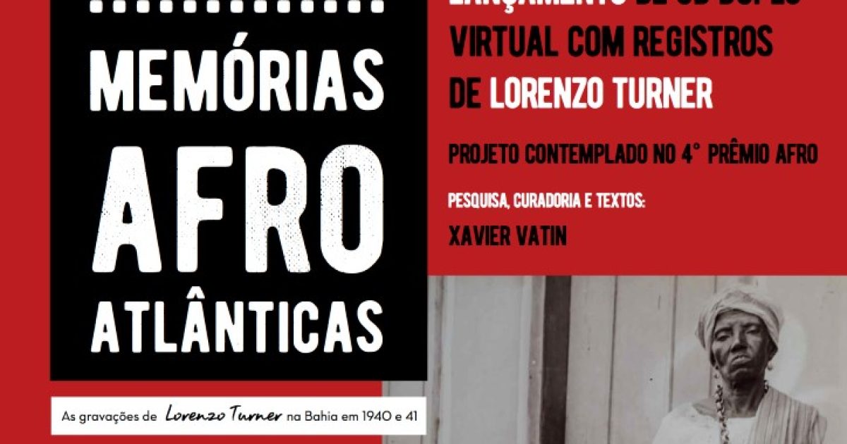 Professor da UFRB lança CD duplo de projeto vencedor em prêmio cultural