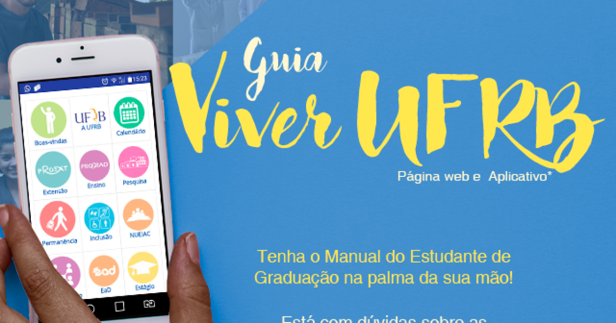 Guia Viver UFRB orienta novos alunos sobre programas e rotinas acadêmicas
