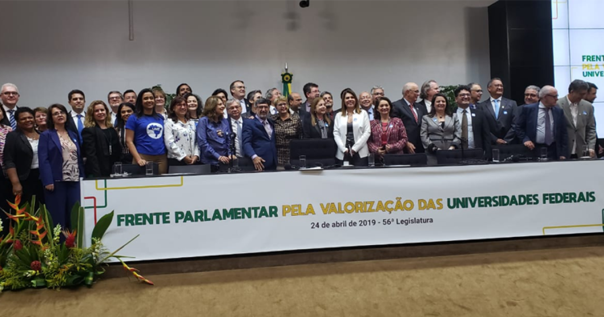 UFRB participa do relançamento da Frente pela Valorização das Universidades Federais