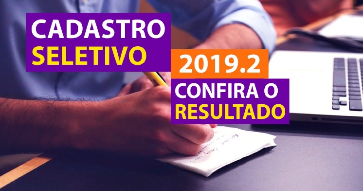 UFRB divulga resultado da primeira chamada do Cadastro Seletivo 2019.2