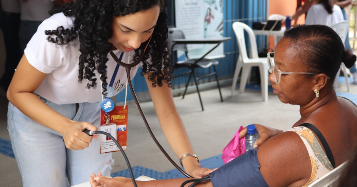 UFRB oferece serviços gratuitos de saúde no Campus Cruz das Almas durante o Fórum 2025