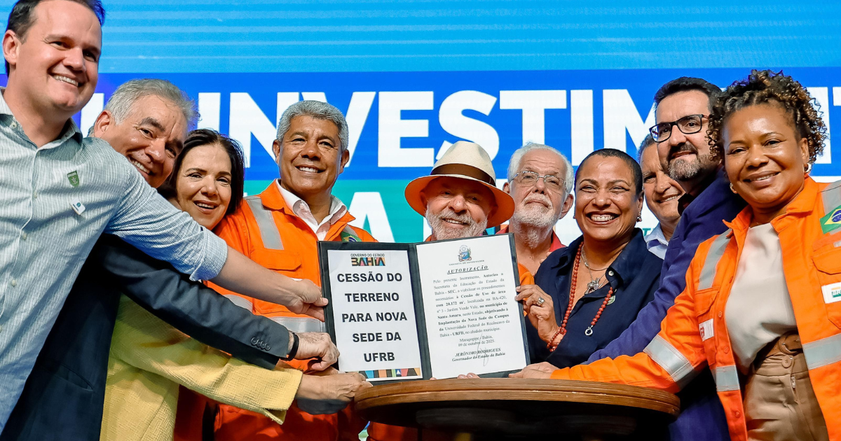 UFRB recebe terreno do Governo da Bahia para construção do ‘Campus Dona Canô’, em Santo Amaro