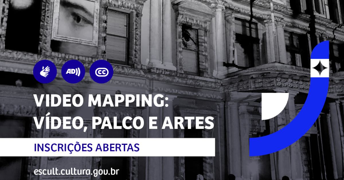 UFRB, Escult e MinC ofertam curso gratuito de Video Mapping com foco em projeção audiovisual e artes