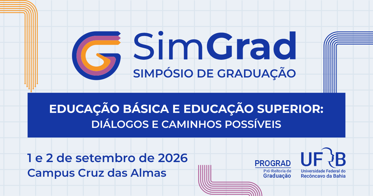 UFRB abre inscrições para Simpósio de Graduação 2026